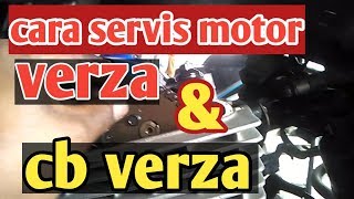 Servis honda verza atau cb verza