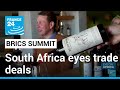 ‘Fruit, wine and beef’: South Africa eyes trade deals at BRICS summit • FRANCE 24 English