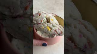 The BEST edible funfetti cookie dough! 🌈