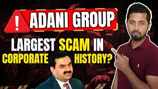 Why Adani group stocks crashed | Hindenburg research allegation on Adani group for big SCAM!