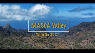 Masca Valley. DRONE 4K  , Tenerife 2021