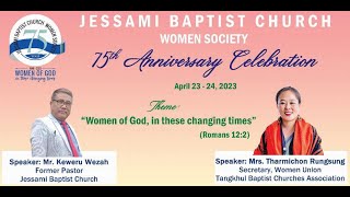 THE 75th PLATINUM JUBILEE | WOMEN SOCIETY, JBC |  THEME : 