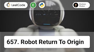 657. Robot Return to Origin | LeetCode Easy | Python Solution | String, Counting| Problem Solving