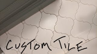 How to Replicate / Cut Vintage Tile - Arabesque