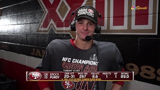 Brock Purdy calls it an 'honor' to become youngest QB in 49ers' history to advance to Super Bowl