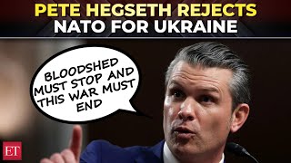 Hegseth reads Trump's message on Ukraine's fate: Pre-war border unrealistic, non-NATO peace keepers…