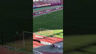 [アルビレックス新潟] ホーム 横浜FC戦 試合を決めた3点目直後のビッグスワン #アルビレックス新潟