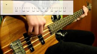 Led Zeppelin - Rock And Roll (Bass Cover) (Play Along Tabs In Video)