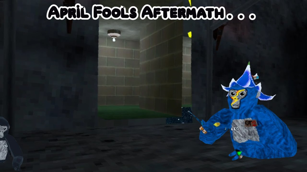 The April Fools Aftermath Gorilla Tag Vr Youtube