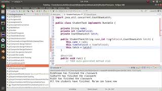 Concurrent Programming and Countdown Latch