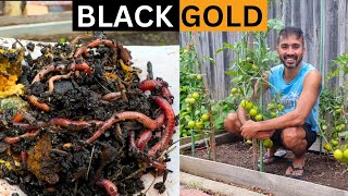 எங்கள் தோட்டத்தில் கருப்பு தங்கம் | BLACK GOLD IN OUR GARDEN | Australia Tamil Vlogs