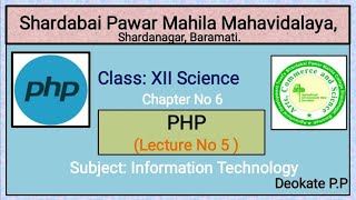 IT,PHP-5, Control structure in PHP.