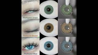 Best Way to Change Your Brown Eyes Naturally - Coleyes Blue Colored Contact Lens [Profound Series]