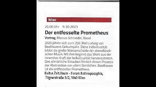 Marcus Schneider Vortrag Beethoven der entfesselte Prometheus