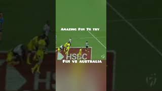 Fiji 7s Amazing Try Against Australia Sevens teams | Amazing try by Alasio Naduva in the last minute