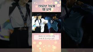 1992년 가요계 1분 요약 (전설의 등장)