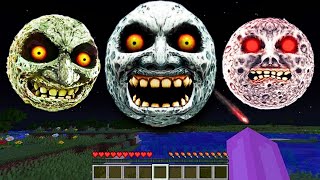 i Found Scary LUNAR MOON 😱 in Minecraft | ( Part-79) |