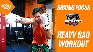 How to master your boxing for Muay Thai and Kickboxing Heavy Bag Workout -- Class #20