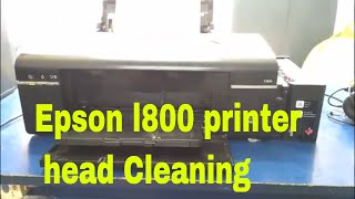 Epson l800 printer head Cleaning