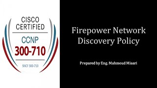 31- Firepower Network Discovery Policy