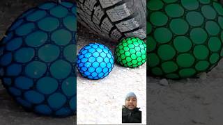 Crushing of soft and crunchy thyby car 🚘 #asmr #crushing #shortvideo