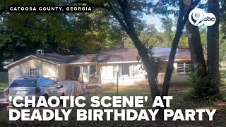'Chaotic scene' at deadly birthday party in Georgia: Woman shot dead, suspects remain on the run