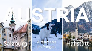 Exploring Austria: Salzburg, Austrian Alps & Hallstatt | Austria Travel Vlog