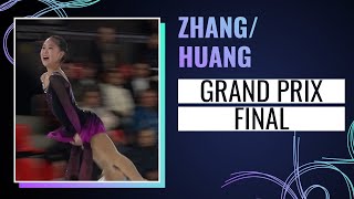 ZHANG / HUANG (CHN) | Junior Pairs Short Program | Grand Prix Final 2024 | #GPFigure