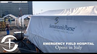 Emergency Field Hospital Opens in Italy