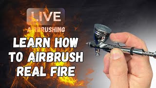 Basic Airbrush Real Fire Tips 🔥