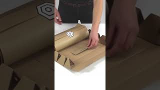 Fast packing process with the Rollor Light | Eco-friendly packaging solution #shorts #packaging #eco