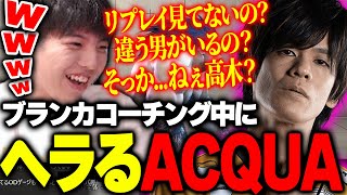 RFNに向けコーチング中のACQUAをメンヘラ化させてしまう高木【高木/ACQUA/切り抜き/スト6】