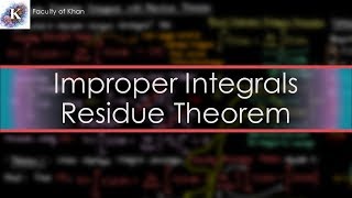 Computing Improper Integrals using the Residue Theorem | Cauchy Principal Value