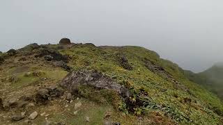 Rando sur le volcan de la Soufrière en Guadeloupe