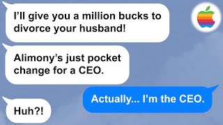 【Apple】She offered me $100,000 to divorce my husband, but she had no idea what was really going on!