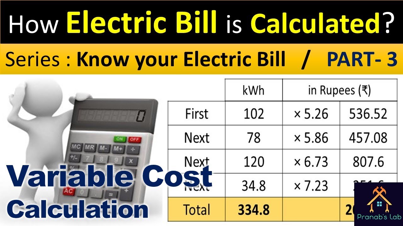 How To Calculate Electricity Bill? Electric Bill Calculator