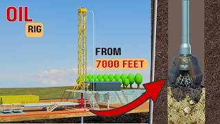 How Do Oil Rigs Work? Drilling, Casing, Mud & Blowout Prevention in 3D