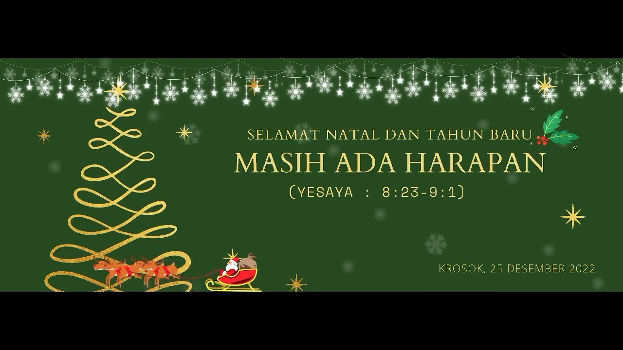 Bumper Natal 2022 Gasi Krosok Youtube