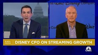 Disney CFO Hugh Johnston on Q2 results, strength of consumer and streaming growt