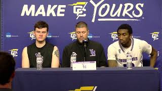 Press Conference: Men's Quarterfinal #1 - Young Harris (No. 4 Young Harris vs. No. 5 King)