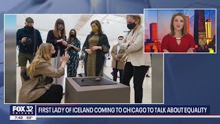 First Lady of Iceland coming to Chicago to talk about equality