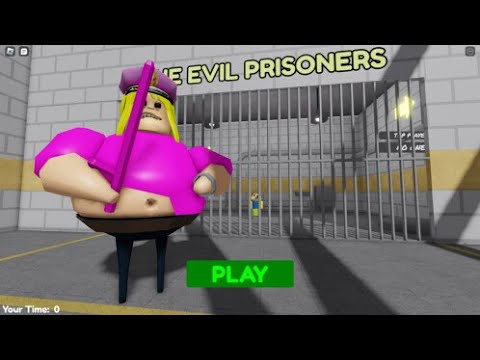Roblox Police Girl Prison Run (Obby) - Full Game