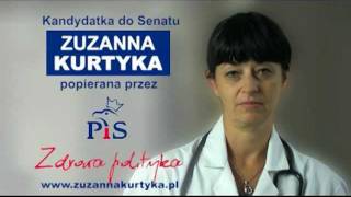 Zuzanna Kurtyka- Oficjalny spot wyborczy kandydata do Senatu RP