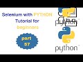 057 Chrome options selenium python  | Web Automation Selenium Python