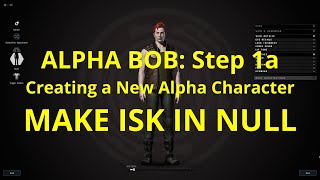 EVE ONLINE - Creating a New Character