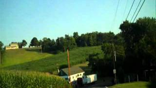 Part 2 Lehigh Valley - PA Scenic Byway  611 - Music by Fire Creek - Song: Old Home Place