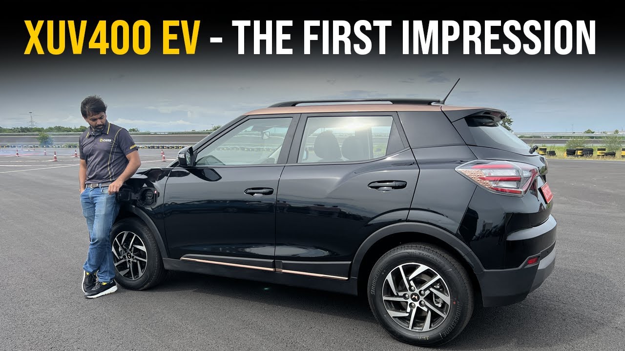 Upcoming Mahindra XUV400 EV (Electric) Review w/ Actual Range & 0-100 | The First Impression | Sep