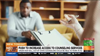 Push to increase access to counseling services in Arizona