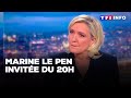 Marine Le Pen invitée du 20H : 