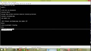A PHP Error was encountered (YES SOLVED)
